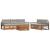 Set de canapele de exterior 6 pcs Gri natural și deschis GartenMobel Dekor