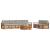 Set de canapele de exterior 7 pcs Gri natural și deschis GartenMobel Dekor