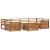 Set de canapele de exterior 7 pcs natural GartenMobel Dekor