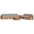 Set de canapele de exterior 8 pcs Gri natural și deschis GartenMobel Dekor