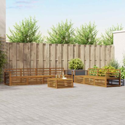 Set de canapele de exterior 8 pcs natural GartenMobel Dekor