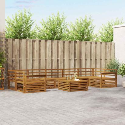 Set de canapele de exterior 8 pcs natural GartenMobel Dekor