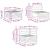 Set de canapele de exterior 4 pcs natural GartenMobel Dekor