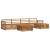 Set de canapele de exterior 6 pcs natural GartenMobel Dekor