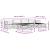 Set de canapele de exterior 6 pcs natural GartenMobel Dekor