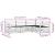 Set de canapele de exterior 4 pcs natural GartenMobel Dekor