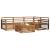 Set de canapele de exterior 5 pcs natural Lemn Solid de Acacia GartenMobel Dekor