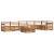 Set de canapele de exterior 7 pcs natural Lemn Solid de Acacia GartenMobel Dekor