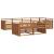 Set de canapele de exterior 7 pcs natural GartenMobel Dekor