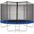 Trambulina Blue, cu scara si plasa de protectie exterioara, 366 cm Household NewTrend
