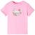 Tricou pentru copii cu mâneci lungi, roz aprins, 104 GartenMobel Dekor