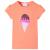 Tricou pentru copii, portocaliu neon, 128 GartenMobel Dekor