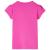 Tricou de copii, mâneci tip șapcă, roz închis, 104 GartenMobel Dekor