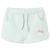 Pantaloni scurți de copii cu șnur, verde mentă deschis combinat, 128 GartenMobel Dekor