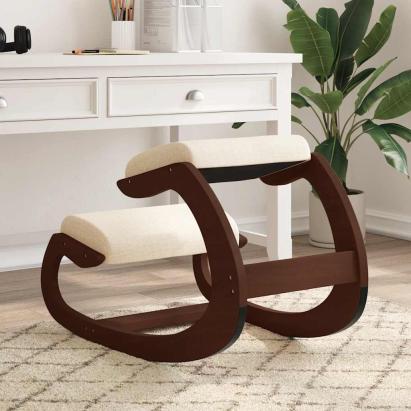 Scaun de genunchi, crem, 55x84x55 cm placaj de mesteacăn GartenMobel Dekor