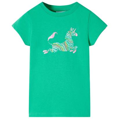 Tricou pentru copii, verde, 140 GartenMobel Dekor