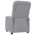 Fotoliu de masaj electric rabatabil, gri deschis, textil GartenMobel Dekor