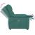 Fotoliu de masaj electric, verde închis, material textil GartenMobel Dekor