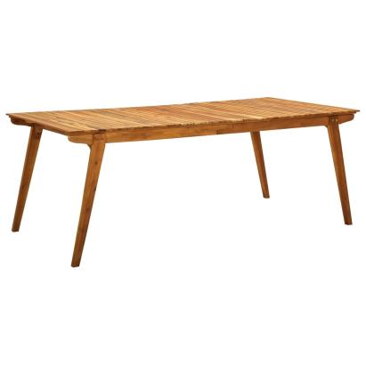 Masă de grădină, 201,5 x 100 x 75 cm, lemn masiv de acacia GartenMobel Dekor