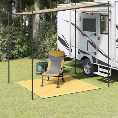 Covor pentru cort, bej, 200x200 cm GartenMobel Dekor