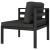 Set mobilier de grădină cu perne, 6 piese, antracit, aluminiu GartenMobel Dekor