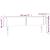 Tăblie de pat cu aripioare negru 183x23x78/88cm piele ecologică GartenMobel Dekor
