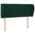 Tăblie de pat cu aripioare verde închis 83x23x78/88 cm catifea GartenMobel Dekor
