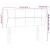 Tăblie de pat cu aripioare verde închis 93x23x78/88 cm catifea GartenMobel Dekor
