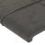 Tăblie de pat cu aripioare gri închis 103x23x78/88 cm catifea GartenMobel Dekor