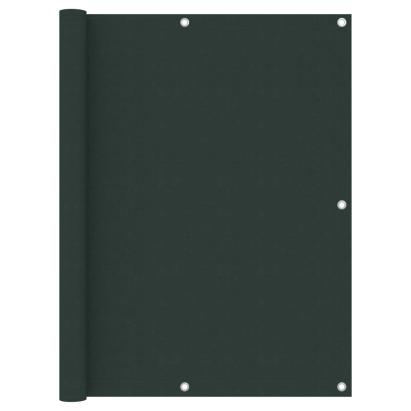 Paravan de balcon, verde închis, 120x600 cm, țesătură oxford GartenMobel Dekor