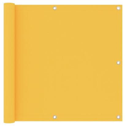 Paravan de balcon, galben, 90 x 600 cm, țesătură oxford GartenMobel Dekor