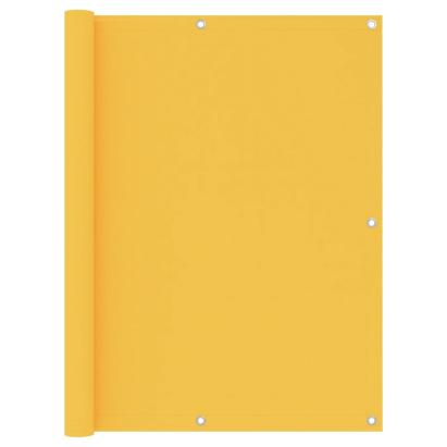 Paravan de balcon, galben, 120x600 cm, țesătură Oxford GartenMobel Dekor