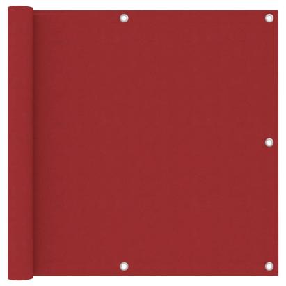 Paravan de balcon, roșu, 90 x 300 cm, țesătură oxford GartenMobel Dekor