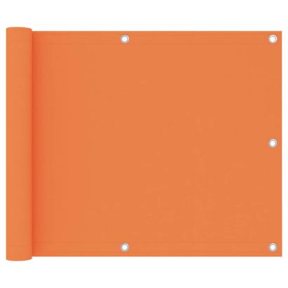 Prelată balcon portocaliu 75x300 cm țesătură Oxford GartenMobel Dekor