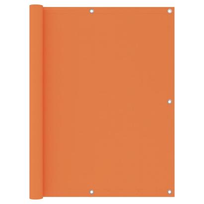 Paravan de balcon, portocaliu, 120x600 cm, țesătură Oxford GartenMobel Dekor