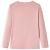 Tricou de copii cu mâneci lungi, roz deschis, 104 GartenMobel Dekor
