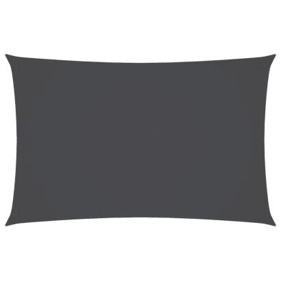 Pânză parasolar antracit 3x6 m țesătură oxford dreptunghiular GartenMobel Dekor