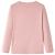 Tricou de copii cu mâneci lungi, roz deschis, 128 GartenMobel Dekor