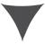 Parasolar antracit 6x6x6 m țesătură oxford triunghiular GartenMobel Dekor
