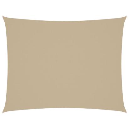 Pânză parasolar, bej, 2x3 m, țesătură oxford, dreptunghiular GartenMobel Dekor