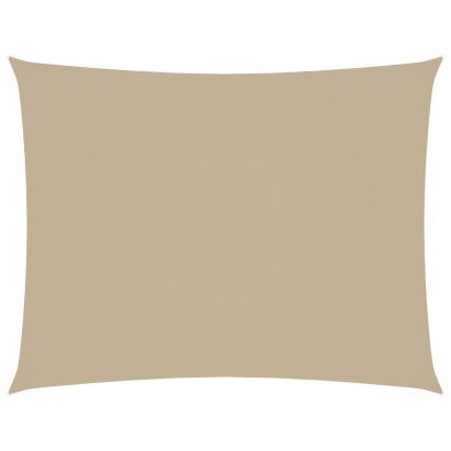 Parasolar, bej, 2,5x4 m, țesătură oxford, dreptunghiular GartenMobel Dekor
