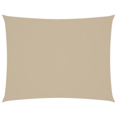 Pânză parasolar, bej, 3x4,5 m, țesătură oxford, dreptunghiular GartenMobel Dekor
