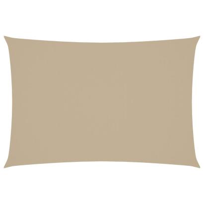 Pânză parasolar, bej, 3x5 m, țesătură oxford, dreptunghiular GartenMobel Dekor