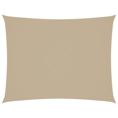 Pânză parasolar, bej, 3x6 m, țesătură oxford, dreptunghiular GartenMobel Dekor