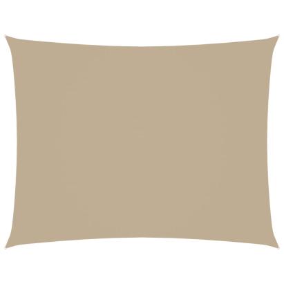 Pânză parasolar, bej, 3,5x4,5m, țesătură oxford, dreptunghiular GartenMobel Dekor