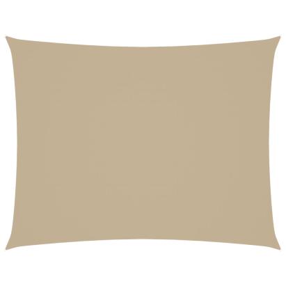 Pânză parasolar, bej, 3,5x5 m, țesătură oxford, dreptunghiular GartenMobel Dekor