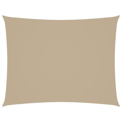 Pânză de parasolar, bej, 4x5 m, țesătură oxford, dreptunghiular GartenMobel Dekor