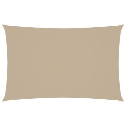 Parasolar, bej, 4x7 m, țesătură oxford, dreptunghiular GartenMobel Dekor