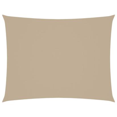 Parasolar, bej, 5x6 m, țesătură oxford, dreptunghiular GartenMobel Dekor