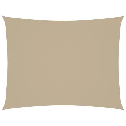 Pânză parasolar, bej, 5x7 m, țesătură oxford, dreptunghiular GartenMobel Dekor